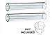 2-PC Glass Tube Replacement for 4-Sided Pyramid Patio Heater