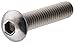 Hillman 44018 Stainless Steel Button-Head Socket Cap Screws (3/8