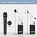 Phenyx Pro Wireless Microphone System, 4-Channel VHF Wireless Microphone Set with 2 Handhelds/2 Bodypacks/2 Lapels/ 2 Headset, Metal Receiver, Suitable for Church, Meeting, Conference(PTV-2000-2H2B)