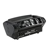 Tomshine Mini Spider Moving Head Lights 30W RGBW DJ Stage Beam Light Rotatable LED Lighting DMX512 10/14CH Channels for Bar Disco Show Club Wedding
