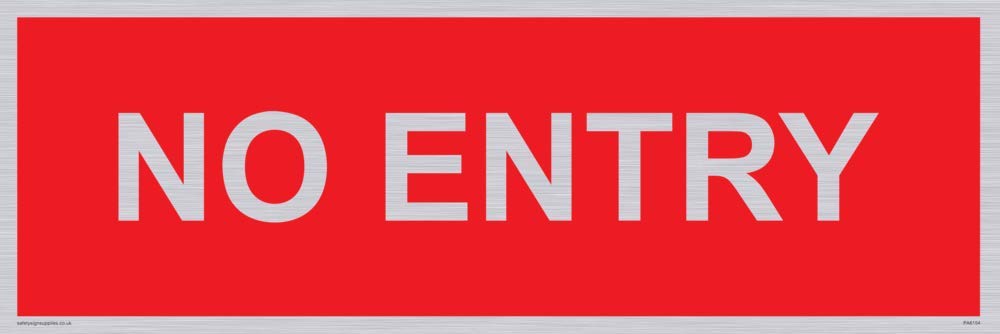 NO ENTRY