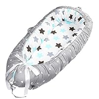 Baby Lounger, Portable Super Soft and Breathable Newborn Infant Bassinet, Newborn Cocoon Snuggle Bed