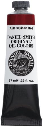 DANIEL SMITH Original Oil Color 37ml Paint Tube, Anthraquinoid Red