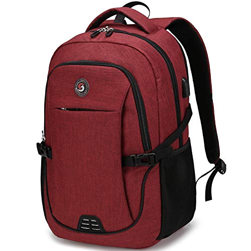 SHRRADOO Anti Theft Laptop Backpack Travel Backpacks Bookbag with usb