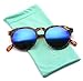 WearMe Pro - Retro Unisex Round Mirrored Fashion Sunglasses