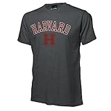 NCAA Harvard Crimson Ouray Short Sleeve Tee, Graphite, Medium