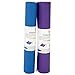 Sunny Health & Fitness Exercise Anti-Slip Yoga Mat Durable Non-Slip Compact Lightweight Cushioned Support for Standard or Hot Yoga, Pilates, Stretching Exercises, Meditation and Floor Workouts