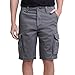 UNIONBAY Men's Wyatt Stretch Cargo Short (Gray, 34)