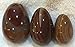 Set of 3 Natural Carnelian Yoni Eggs Kegel Exercise Weights Texas Hidden Gems