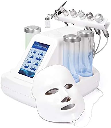 6 In 1小型バブルスキンケアデバイス 超音波rf Hydra深い顔の毛穴清潔