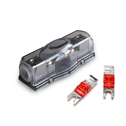 MGI SpeedWare Mini-ANL Fuse Holder and 50 AMP Fuse, Surface Mount with Cover