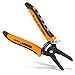 Jozabova Wire Stripper Cutting Pliers,Wire Stripper Crimper Cable Cutter Cutting Pliers Network Cable Wire Stripper 10 to 22 AWG gage(0.6-2.6mm)