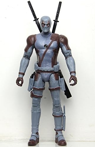 KorgisCollectibles Gray Deadpool 7.25" Action Figure with Weapons