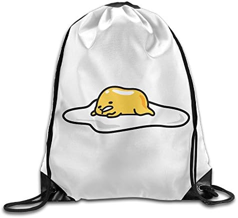 Cute Cartoon Gudetama Lazy Yolk Drawstring Backpack Backpack Bags