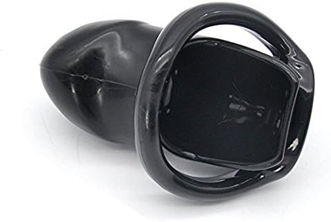 The Bondage Locker Chastity Cage Resin Cage Belt Chastity Device, Black - Image 4
