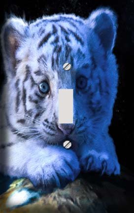 White Tiger Gifts | Kritters in the Mailbox | White Tiger Collectibles