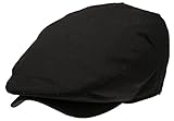 Men's Collection Cotton Ivy Flat Cap Gatsby Newsboy Hat