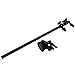 Nulink Photography Studio Photo Extendable Reflector Holder Arm Support with Swivel & Grip Head Clamp Holder for Light Reflector [Black]