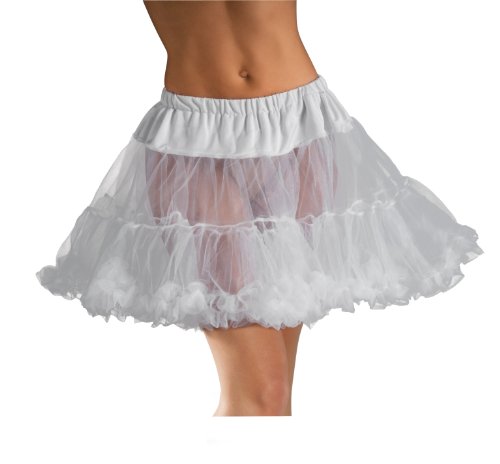 Secret Wishes Dancing Girl Petticoat, White, One Size