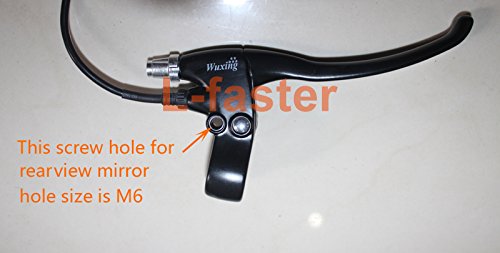image for l-faster Brake Lever Handle Bar Grips For E-bike Mini Bike Electric Bi