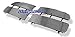 APS Compatible with Dodge Ram 2002-2005 Main Upper Stainless Steel Chrome Horizontal Billet Grille Grill Insert D85374A