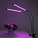 Youmeet LED Grow Light, 18W Professional Dual Heads Plant Growing Lamps,360°Flexible,Two Separate Control Switches, for Indoor Plants Veg and Flower/Hydroponics Greenhouse/Gardening Plants.