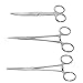 32 Pcs Suture Practice Kit, Suture Pad/12 Suture with Needle/Needle Holders/Hemostatic Forceps/Scissors/Dressing Forceps/Tissue Forceps/Scalpel Handle/10 Blades/Plastic Handle Scalpel/Gloves/Case