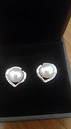 Orecchini Da Donna In Argento 925 AAA, Perle D'acqua Dolce, Orecchini A Gancio, A Forma Di Goccia D'acqua Dolce E Oro Giallo, Cod. PEARL-EARRINGS-001