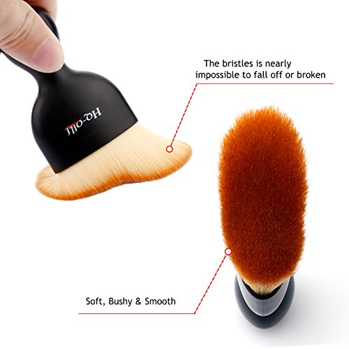 image for HQ-QILI Makeup Brushes, Kabuki Professional Flat Brush Face Sculpting 