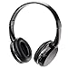 Infrared Wireless Headphones IR Headset for Car DVD Player 2 Channel Kids Size Black