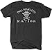OS Gear Distressed - No Shoes Nation Pirate Country Tshirt - Large