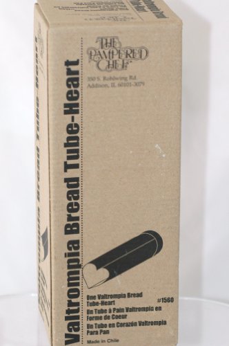 The Pampered Chef Valtrompia Bread Tube - Heart
