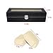 Tonando Watch Box for Men,6 Slot Watch Display Case Organizer Jewelry Storage Black