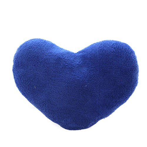 blue heart pillow
