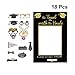LUOEM Graduation Photo Booth Props Congratulations 2020 Graduation Party Supplies