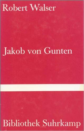 Jakob Von Gunten Ein Tagebuch Walser Robert 9783518015155 Amazon Com Books