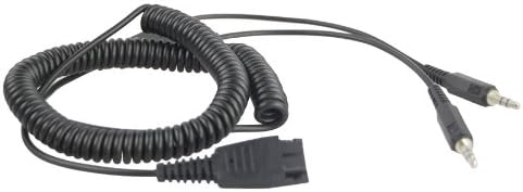 Jabra QD to Dual 3.5mm Jacks