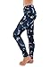 Cats in Space Leggings: Large Blue