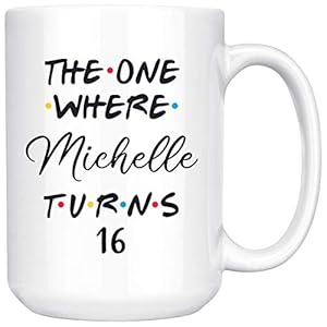 Personalized Sweet 16th Birthday Mug