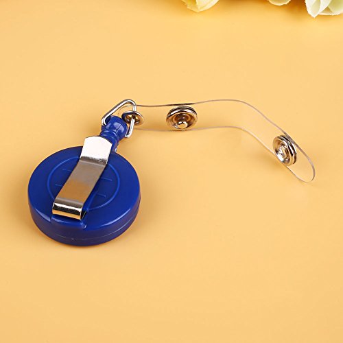 Goodjobb 5Pcs Retractable Pass ID Card Badge Holder Key Chain Lanyard Name Tag Reels with Belt Clip - Thumbnail 6