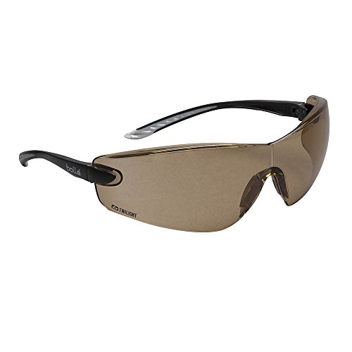 Bollé safety 253-cb-40112 cobra eyewear with gray/blac…