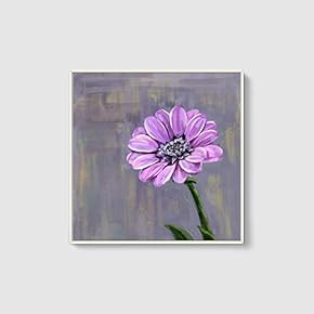 Framed Canvas Wall Art for Living Room, Bedroom Flowers Canvas Prints for Home Decoration Ready to Hang - 24x36 inches - 16x16 inches