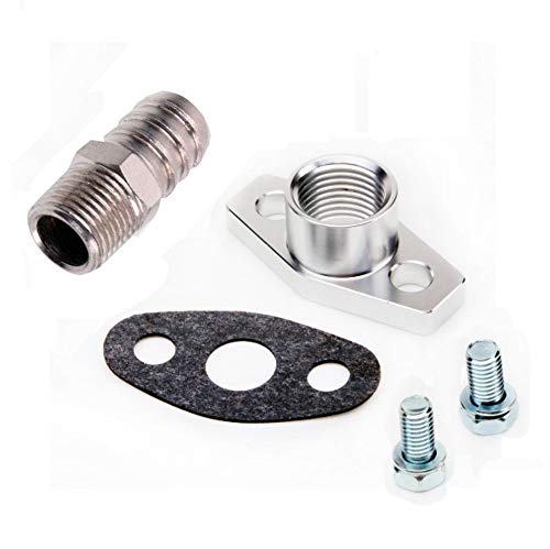 Turbo Oil Return Flange 3/4" Barb Garrett GT2871R & GT3071R Ball Bearing