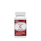 GNC Vitamin C 500 mg with rose hips -100 Tablets