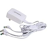 Lemax Power Adaptor, 4.5V, White, 3-Output, Changeable Plug: UL/CUL #94565