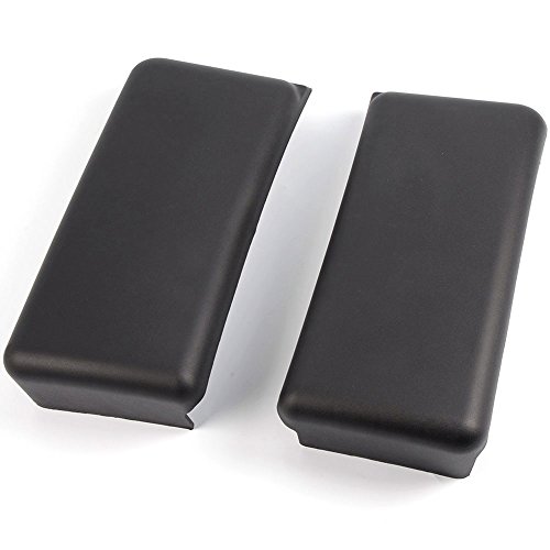 Winunite F150 Bumper Guards Pads Insert Replacement+Front Licenses Plate Frame Bracket Mounting Frame Holder 2009-2014 Ford F-150(Replaces OE Part: FO1068134 FO1053100)