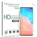 amFilm Elastic Skin Screen Protector for Samsung Galaxy S10 Plus (2 Pack) Easy Installation, Alignment Tool, HD Clear, Flexible Premium Quality Screen Protector