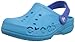 crocs 10190 Baya Clog (Infant/Toddler),Electric Blue/Sea Blue,2-4 M US Little Kid