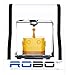 ROBO 3D R1 Plus 10x9x8-Inch ABS/PLA 3D Printer, White (A1-0002-000)