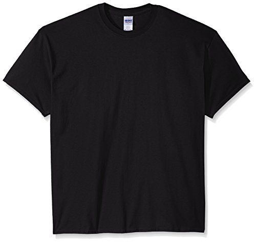 Gildan Men's Ultra Cotton Tee Extended Sizes, Black, XX-Large
